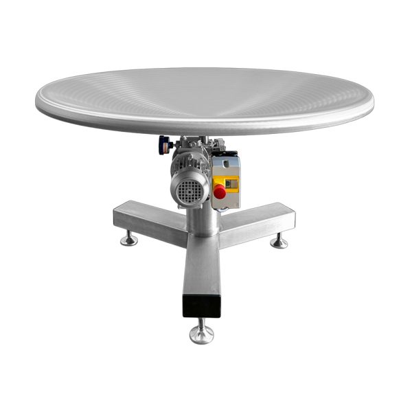 Tavolo rotante Concavo Ø 1200 wellfood packaging | wellfood packaging